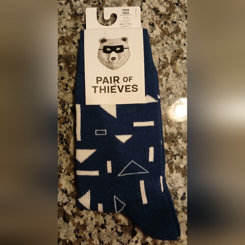 NWT Men's Pair of Thieves Crew‎ Socks